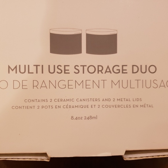 Z Gallerie Other Nib Z Gallerie Multi Use Storage Duo Poshmark